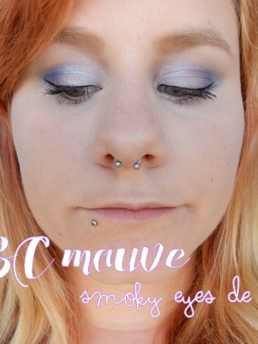 MSC mauve : smoky eyes de licorne