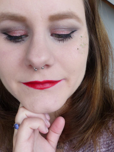 MSC rose gold et paillettes dorées : Let’s sparkle !